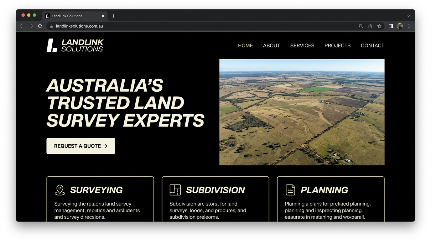 LandLink Solutions — Land Surveyors